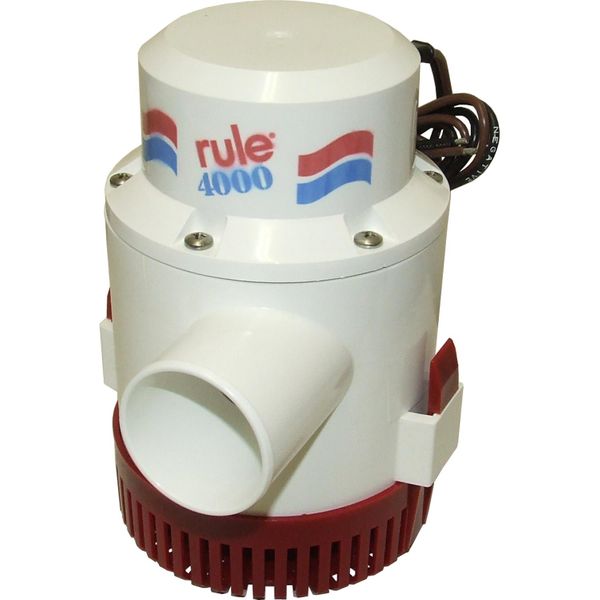 Rule 56D 4000 Submersible Bilge Pump (12V / 252 LPM / 50mm Hose)