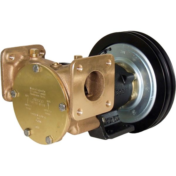 Jabsco 50220-0011 Bronze Clutch Pump (12V / 1-1/2" Flange / Twin A)