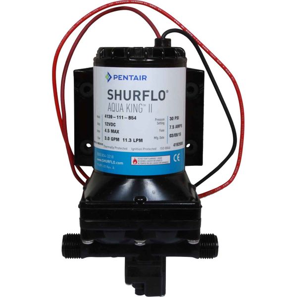 SHURflo Aqua King II Standard 3.0 Fresh Water Pump (12V / 30 PSI)