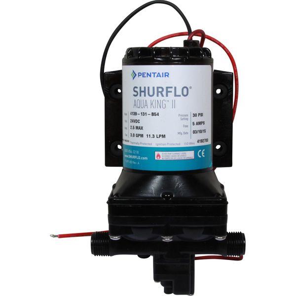 SHURflo Aqua King II Standard 3.0 Fresh Water Pump (24V / 30 PSI)