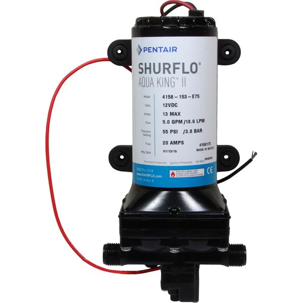 SHURflo Aqua King II Supreme 5.0 Fresh Water Pump (12V / 55 PSI)