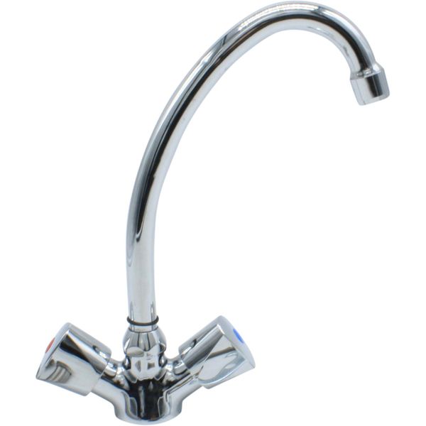 Osculati Monobloc Sink Mixer Tap with Hose (3/8" BSP Male, 170mm Long)