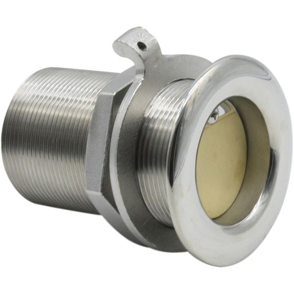 Seaflow Stainless Steel Through Hull Scupper (2" Thread)