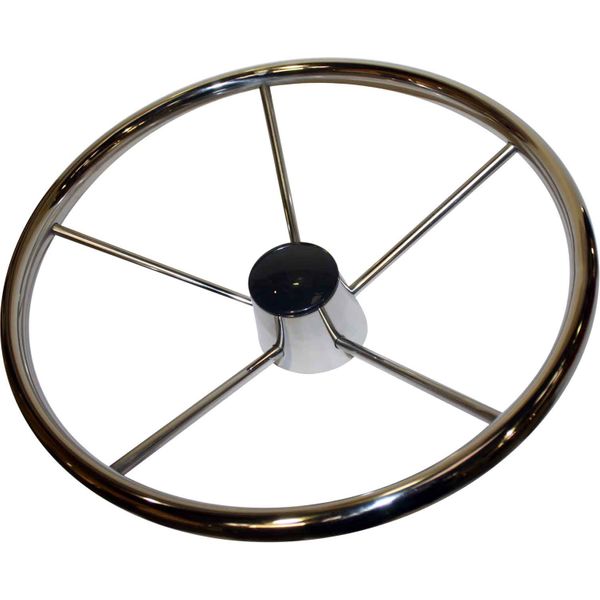 Osculati Stainless Steel Steering Wheel (Dished / 420mm)