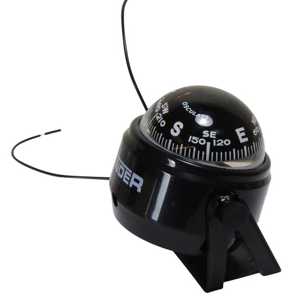 Osculati Finder Compass 50mm (Black / Bracket Mount)
