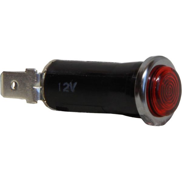 ASAP Electrical Red Illuminated Warning Lamp (12V)