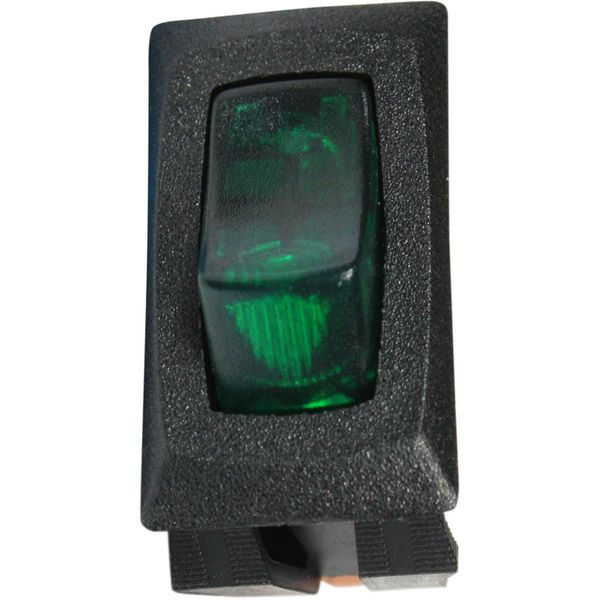 ASAP Electrical Green Illuminated 12V Rocker Switch (Off / On)