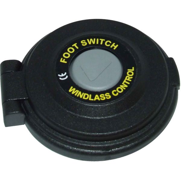 Osculati Waterproof Foot Switch (Black with Grey / 12 & 24V)