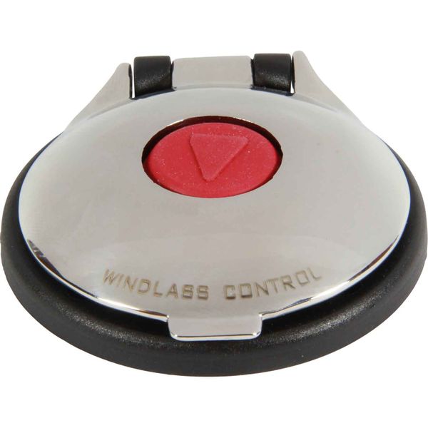 Osculati Waterproof Foot Switch (Black & SS with Red / 12V/24V)