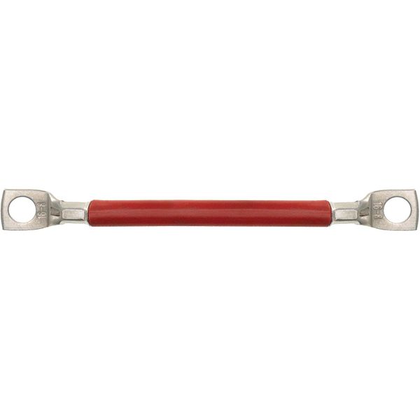 AMC Battery Connector Lead with 8mm Ring Terminals (300mm Long / Red)