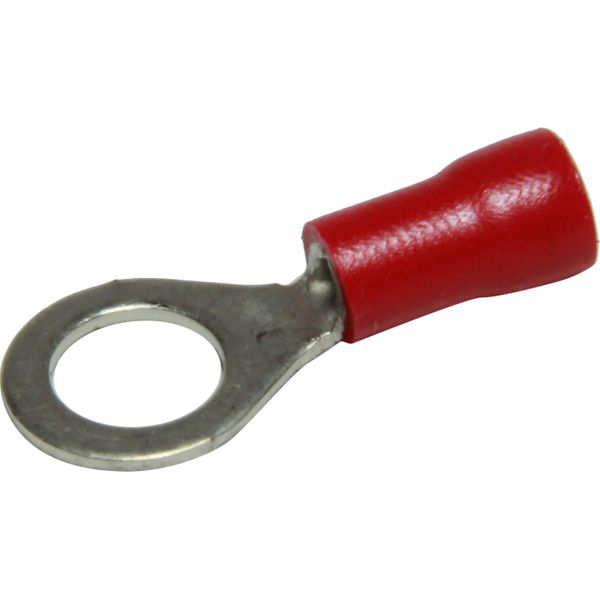 AMC Red Ring Terminal (6.4mm ID / 50 Pack)