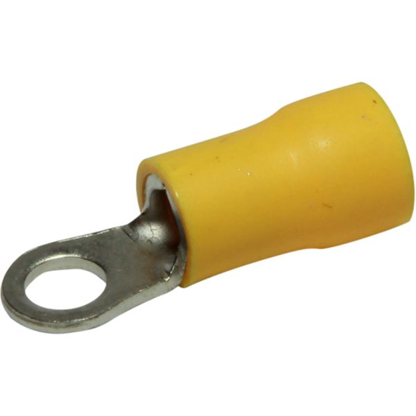 AMC Yellow Ring Terminal (4.3mm ID / 50 Pack)
