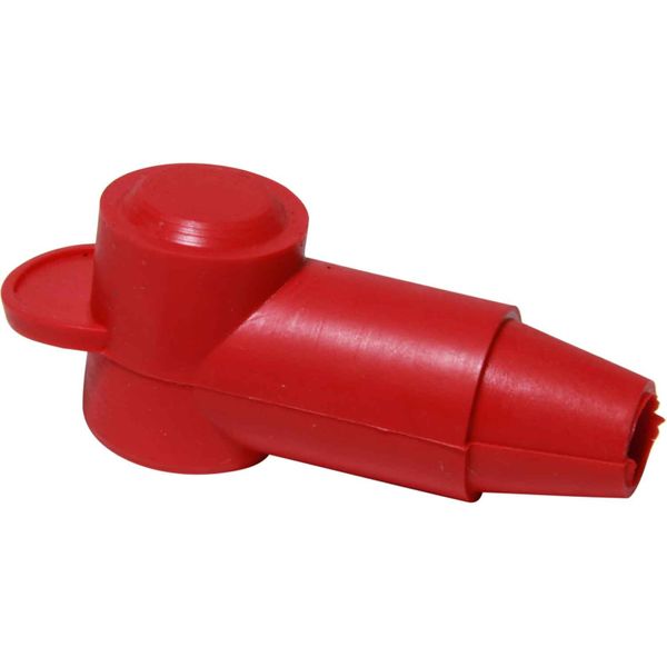 VTE 214 Cable Eye Terminal Cover (Red / 7.6mm Diameter Entry)