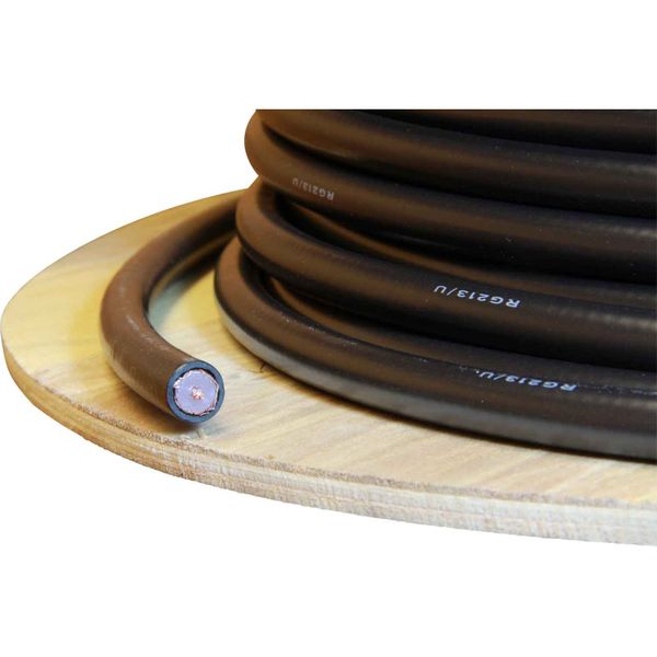 ASAP Electrical Coaxial Cable Sold in 100 Metre Length (RG-213)