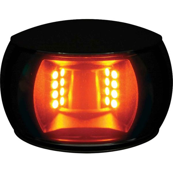Hella Compact NaviLED Towing Yellow LED Navigation Light (Black)