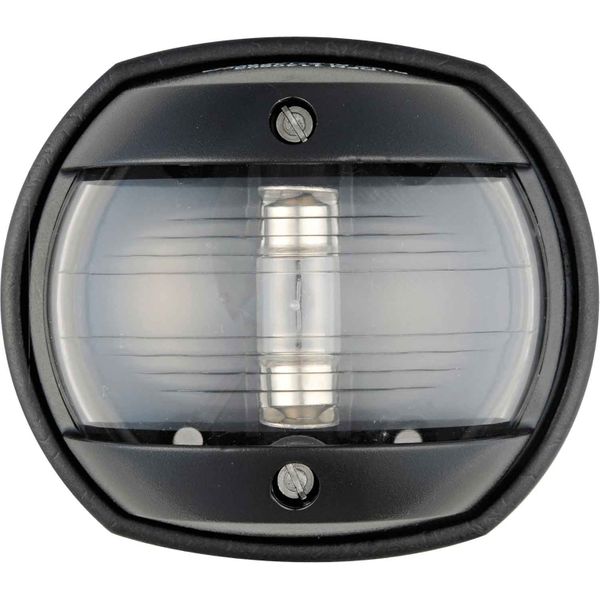 Compact Masthead White Navigation Light (Black Case / 12V / 10W)
