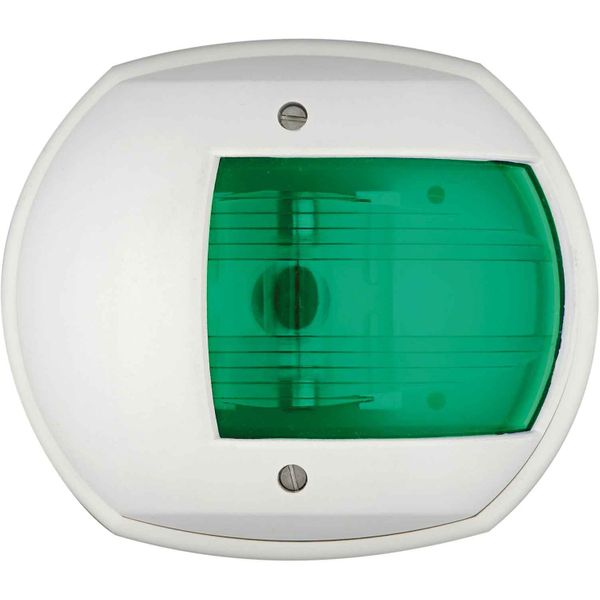 Maxi Starboard Green Navigation Light (White Case / 12V / 15W)