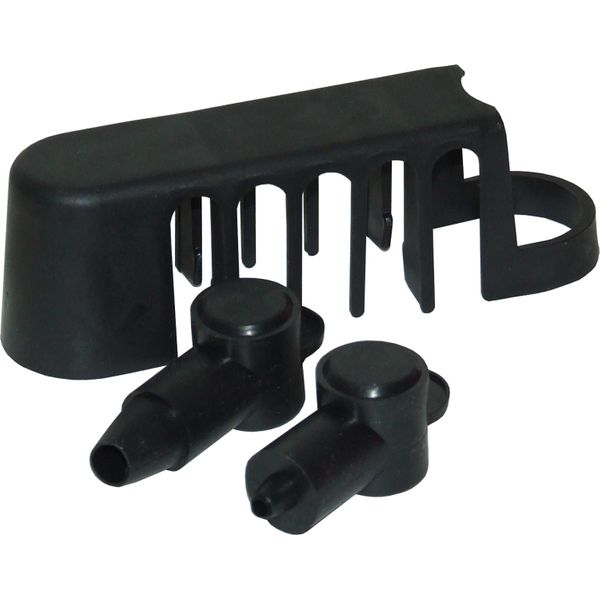 VTE Black Cover for Tab Type Power Distribution Posts / Bus Bars