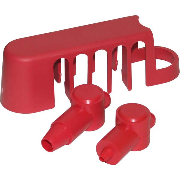 Red Cover for Tab Type Power Distribution Posts / Bus Bars