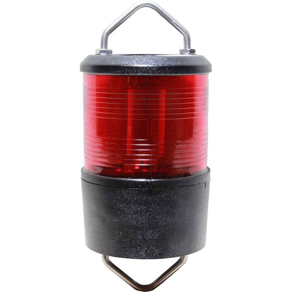 Perko 0200 All Round Red Navigation Light (Black/ Halyard / 12V / 25W)