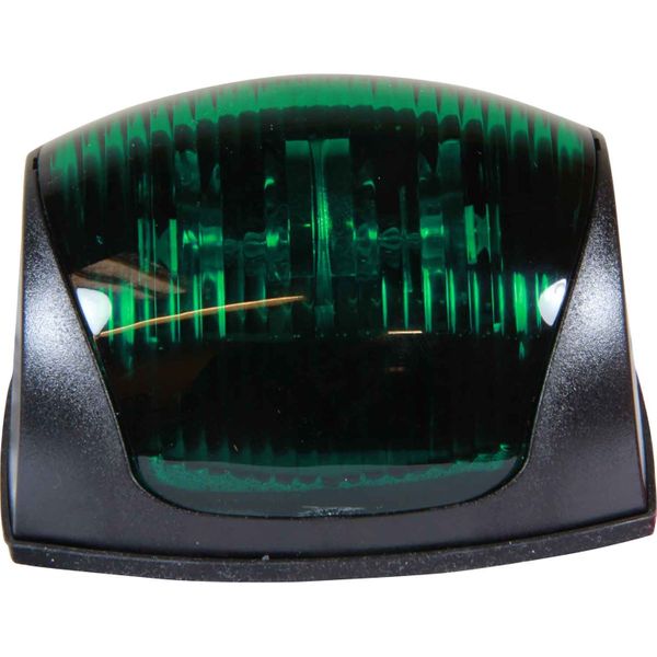 Osculati Starboard Green LED Navigation Light (Black, 12 & 24V)