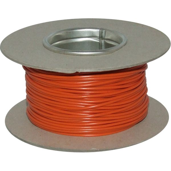 AMC 1 Core 0.5mm&sup2; Orange Thin Wall Cable (50m)