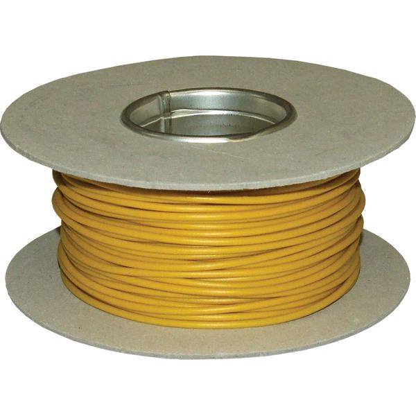AMC 1 Core 1mm&sup2; Yellow Thin Wall Cable (50m)
