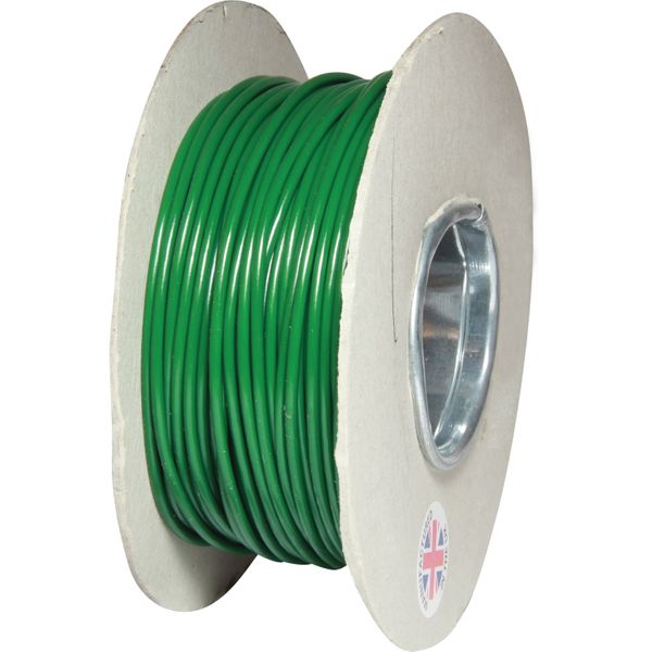 AMC 1 Core 2mm&sup2; Green Thin Wall Cable (50m)