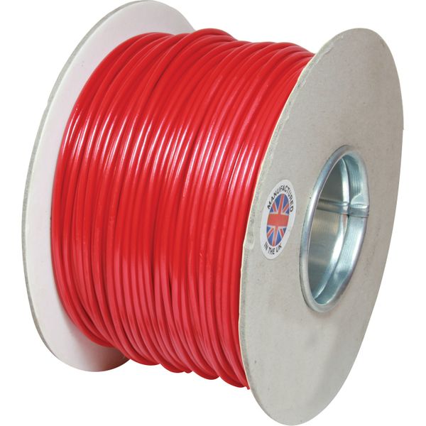 AMC 1 Core 2mm&sup2; Red Thin Wall Cable (100m)