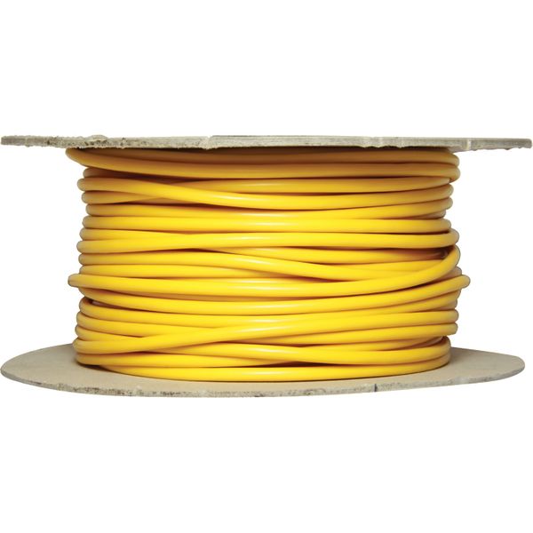 AMC 1 Core 3mm&sup2; Yellow Thin Wall Cable (30m)