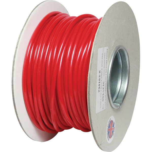 AMC 1 Core 4.5mm&sup2; Red Thin Wall Cable (30m)