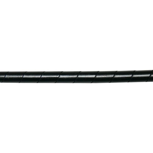 AMC Black Spiral Wire Sleeving (5mm - 30mm Diameter, 25m)