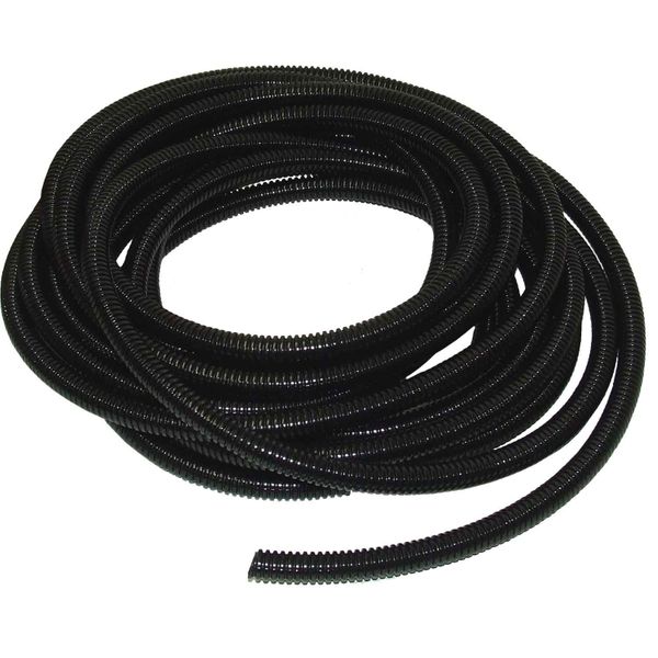 AMC Black Convoluted Wire Sleeving (11mm ID / 10 Metres)