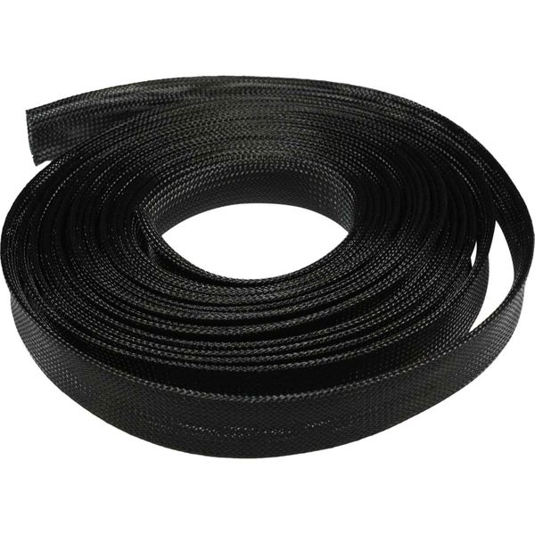 AMC Black Braided Wire Sleeving (18-34mm ID / 10 Metres)