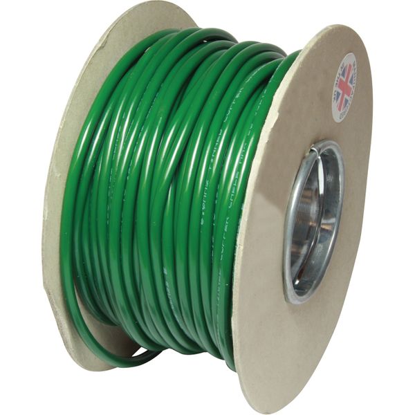 Oceanflex 1 Core 6mm&sup2; Tinned Green Thin Wall Cable (30m)