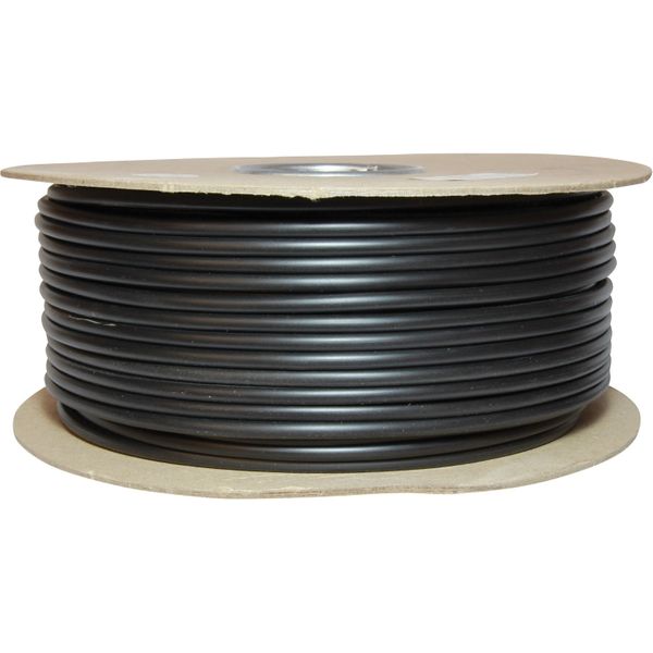 Oceanflex Round 2 Core 1.5mm&sup2; Tinned Black Thin Wall Cable (100m)