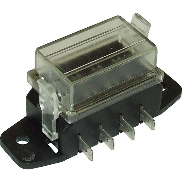 AMC Fuse Box with Clear Lid for 4 Blade Fuses