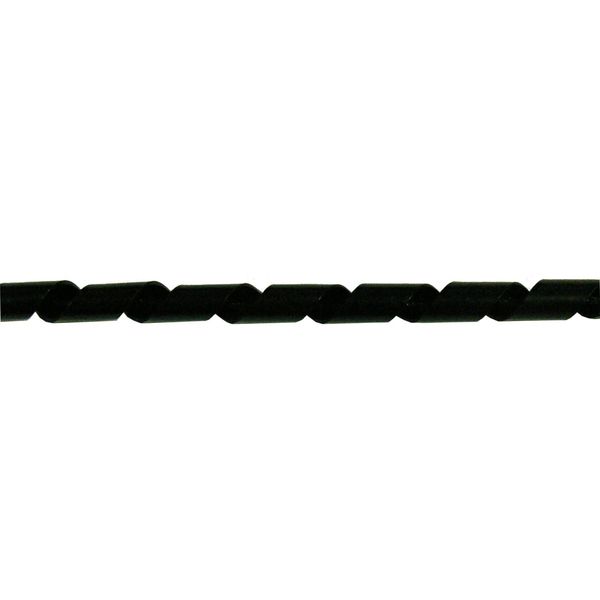 AMC Black Spiral Wire Sleeving (12mm - 50mm Diameter, 25m)