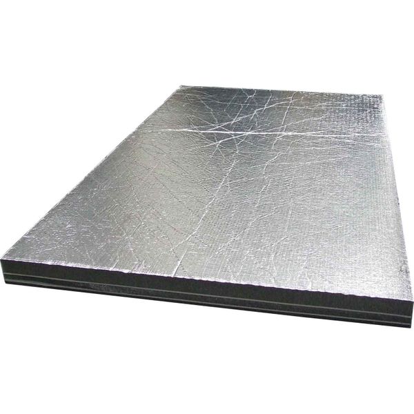 Siderise 45mm Soundproofing with Polymeric Barrier & Silver Foil (x2)