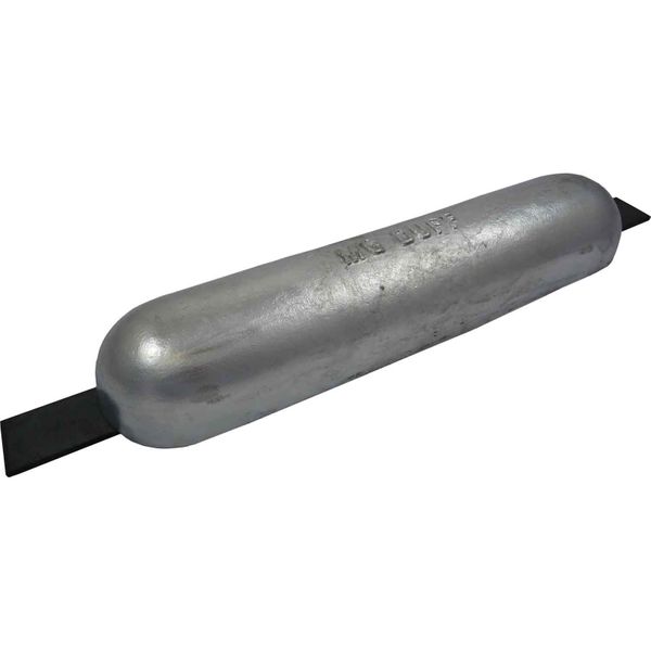 MG Duff ZD72 Straight Zinc Hull Anode for Salt Waters (14.0kg / Weld)