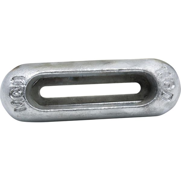 MG Duff ZD76 Euro Straight Zinc Hull Anode for Salt Waters (1.2kg)