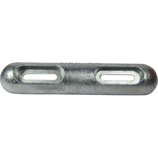 MG Duff ZD77 Euro Straight Zinc Hull Anode for Salt Waters (2.4kg)