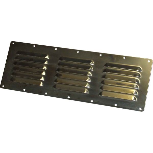 Osculati Stainless Steel Air Vent with Fly screen (340mm x 116mm)
