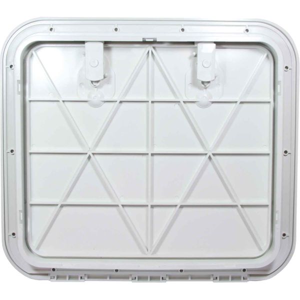 4Dek White Plastic Flush Inspection Hatch (430mm x 375mm)