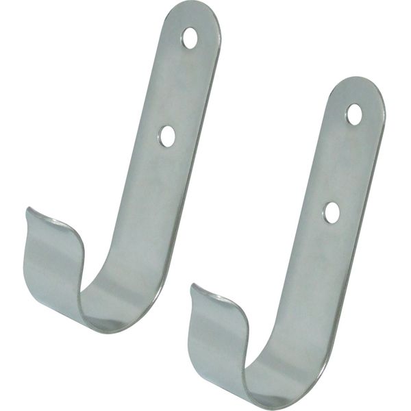 4Dek Stainless Steel Hooks (22mm-32mm Diameter Poles / Per Pair)