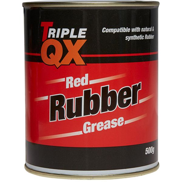 Triple QX Red Rubber Grease (500g)