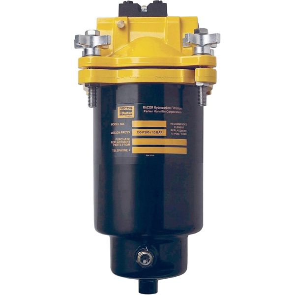Racor FBO-10 Fuel Filter with Delta P Gauge (200 LPM / 1-1/2" NPT)