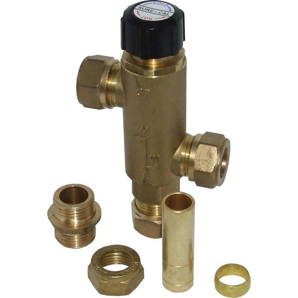 Surecal Calorifier Thermostatic Mixing Valve (15mm Fittings)