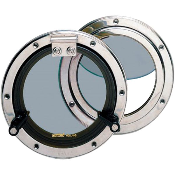 Vetus PQ52 Stainless Steel Porthole (151mm Diameter)