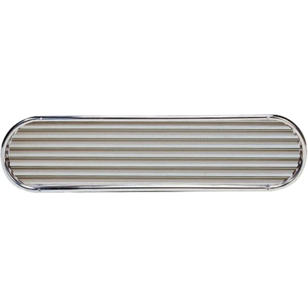 Vetus Stainless Steel Suction Vent with Aluminium Grille (150HP)